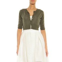 Cardigan Pinko olive